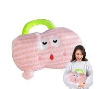 Sac 'eau chaude,Sacs 'eau chaude - Sac chauffant avec sac d'eau chaude, sac d'eau chaude, avec poignée de nuage | Sac à enveloppements chauds avec coussin en peluche, sac de poche