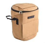 Sac écologique pour feuilles mortes fabriqué à partir de matériau non tissé pour une gestion efficace des déchets (couleur chameau)