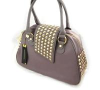 Sac ""Ed Hardy"" taupe doré