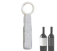 Sac en bouteille à vin avec strass | Boîte-cadeau portable pour les bouteilles de 750 ml, la poignée de poche luxueuse du vin, le mariage élégant et le cadeau de fiançailles pour mariées, les coup