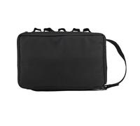 Sac en Chêne de Camping - Sacs Serviette en Papier | Support Caddy BBQ Cooking Tool | Rangement Camping Organisateur | Cuisine Voyage Randonnée en Plein Air avec Crochets et Compartiments | Portable
