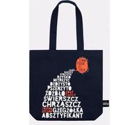 Sac en coton Learn Polish It's Easy ! Bleu marine