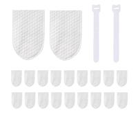 Sac En Coton Pour Filtre De Robinet - Pièces De Rechange Universelles Anti-éclaboussures 20 Pièces, Protecteur D'évier De Cuisine, Salle De Bain, Blanchisserie, Restaurant, Bar Extérieur, Remorque, Ac
