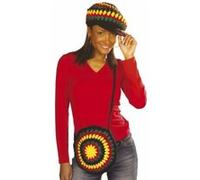 Sac en Crochet Rasta Multicolore G