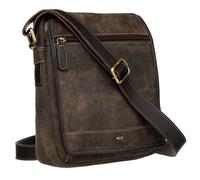 Sac en cuir marron PTN 664-SCC-7513