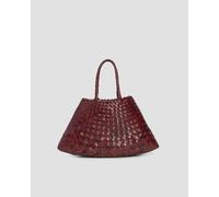 Sac En Cuir Tressé à La Main Marron Dragon Diffusion Santa Croce Small 8893-bru UNI
