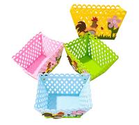 Sac En Feutre De Chasse Aux Œufs De Coq - Sacs De Panier D'oeufs De Pâques Légers | Bag Du Coq De Pâques, Panier De Bonbons, Stockage De Festival Pratique Ressenti Avec Un Motif Pour Les Achats, La Ma