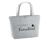 Sac en feutre pour femme et homme retraité - Cadeau de retraite - Cadeau de départ à la retraite - Cadeau de retraite - Cadeau d'adieu - collègue - retraite