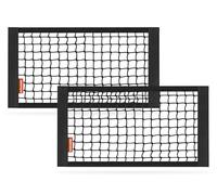 Sac en Filet de Coffre Universel avec Fermeture Scratch 20cm x 30cm Sac Organisateur Sac en Filet de Voiture avec Bandes Fermeture Scratch Solides pour Filet à Bagages de Coffre de Voiture Lot de 2