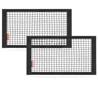 Sac en Filet de Coffre Universel avec Fermeture Scratch, Sac de Rangement 30 cm x 50 cm, Voiture, Sac en Filet avec Bandes Fermeture Scratch Solides pour Voiture, Coffre, Filet à Bagages, 2 pièces