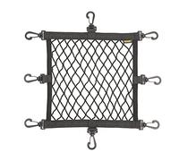 Sac en filet universel KKnoon pour casques de moto - Noir - Polyester - Crochet - Convient à tous les types de motos