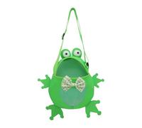 Sac En Maille De Plage | Sac De Plage En Maille Frog | Forme De Grenouille Réglable Fourre-tout Portable | Adaptable | Scène Applicable | 25x20cm | Pour Collectionner Des De Voyage De Vacances