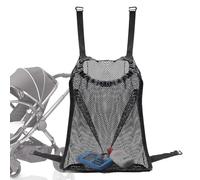 Sac En Maille De Poussette - Sac Filet Rangement Gouttial Pour Les Poussettes | Organisateur Stockage Bébé Conteneur Maillage Grande Capacité Pratique Jouets Aux Couches Et Éléments Essentiels