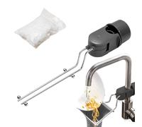 Sac en maille pour filtre d'évier de cuisine - Crépine pour évier de cuisine - Crépine de vidange avec bras rotatif - Aide de cuisine pour salle de bain