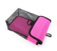 Sac En Maille Robuste En Nylon Durable 20x13x7.3cm,Rouge Jaune Noir,Marqueur De Sécurité,Porte-Bouée,Sacs De Sport,Sac De Roue De Ligne De Plongée - Type Pink-Big Hole
