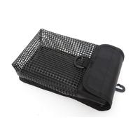 Sac En Maille Robuste En Nylon Durable 20x13x7.3cm,Rouge Jaune Noir,Marqueur De Sécurité,Porte-Bouée,Sacs De Sport,Sac De Roue De Ligne De Plongée - Type Black-Big Hole