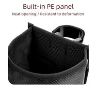 Sac en nylon 900D pour baguettes de batterie pouvant contenir jusqu'à 20 baguettes en toute sécurité avec crochets en silicone et panneau arrière renforcé en polypropylène pour éviter les déplacements