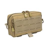 Sac en nylon avec fermeture éclair sur le devant et compartiment principal pour ranger vos équipements dans les activités de plein air. Sac portable à suspendre, Couleur boue., One Size, Beauté de