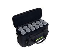 SHURE BY GATOR Stagehand Series ; Sac de Microphone rembourrée Shure pouvant contenir jusqu'à 12 micros ; (SH-MICBAG12)