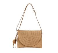 Sac En Paille 1 Pièce, Pochette En Paille, Sac Tissé, Sac À Bandoulière En Rotin, Sac De Plage, Sac Élégant Pour Femme, Accessoires Vestimentaires