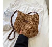 Sac en paille décoré de patchs de lettres, cadeau de fête des mères pour maman, sacs essentiels pour femmes pour les vacances et les jours fériés, sac de plage en paille d'été pour femmes, accessoires