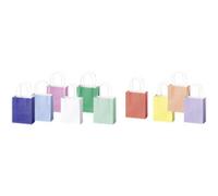 Sac en papier BASIC, taille: L, assorti