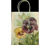 Sac en papier cadeau Pensées