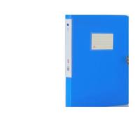 Sac en papier de Test debout A4, sac rangement données, dossier d'étudiant, fournitures scolaires et bureau, papeterie, boîte fichiers documents, organisateur Pour Le Stockage Du Papier(Blue-55mm)