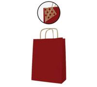 Apli 102066 50 Sacs Kraft, 18cm x 8cm x 21cm, Noir