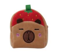 Sac en Peluche Capybara Tiny Sac en Peluche Sac de Voyage Sac en Peluche en Forme de Capybara Tiny Sac | Sac Organisateur Portable pour pour Bonbons, collations, Chocolat, Spa pour Capel