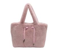 Sac en peluche douce pour femme Sac à main confortable en fourrure Sac à bandoulière élégant pour l'hiver Grandes capacités Poches sous les bras Femmes tendance, b