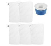 Sac en pour aspirateur de piscine 76,2 x 22,9 cm, cordon de | Sac d'aspirateur pour piscine pour feuilles, débris