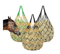 Sac en pour bétail, filets à foin, chevaux, grande capacité, résistant aux déchirures, mangeoire pour chèvre, étal, clôture, remorque, grange de pâturage, support de corde de falfa lent pour
