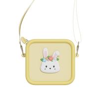 Sac en silicone lapin des fleurs multicolore TU