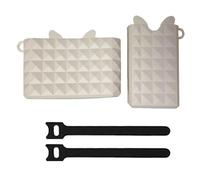 Sac en silicone pour sac de plage, sac portefeuille de plage, accessoire pour coque de téléphone | Accessoires d'insertion de coque en silicone - Accessoires pour sacs 2 ensembles de coques pour clés