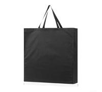 Sac en tissu Oxford imperméable pour chaises pliantes avec poignée en toile renforcée et construction pour l'extérieur (noir, taille S)