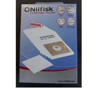 SAC EN TISSUS - NILFISK - 78602600 - 5 SACS MICROFIBRE - COMPATIBLE AVEC ASPIRATEURS - MIXTE