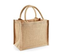 Sac en toile de jute femme Westford Mill Beige TU