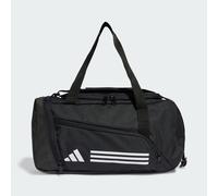 adidas Mixte Essentials 3-Stripes Duffel Bag, Black/White, XS
