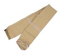 Sac en toile fiable pour cannes à pêche, filets et accessoires avec design facile d'accès, jaune, 1.3m