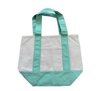 Sac en toile léger - Sac fourre-tout avec cordon de serrage, dragonne multi-usage, travail, école, gym, épicerie, ordinateur portable, transport quotidien décontracté, sac élégant pour femme, amie