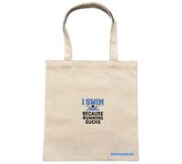Sac en toile swimaholic i swim canvas tote bag