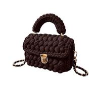 Sac en Toile Unisex Réutilisable Pliable | fourre-tout décontracté et t dance, tissé à la main, à bandoulière, idéal pour les trajets quo | Sac à Main pour Shopping, Pique-nique, Voyage, Plage