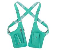 Sac Épaule Cuir Anti-Vol Homme Nouveau Sac sous-Bras Double Bretelle Ajustable, 2 Compartiments Accessoire Décontracté pour Voyages sac sangle réglable, de poitrine unisexe for un usage quotidien