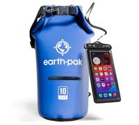Sac étanche 10L avec poche zippée - Sac imperméable pour kayak et bateau