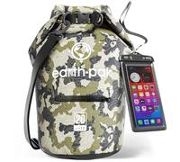 Sac étanche 20L avec poche zippée - Sac imperméable pour kayak et bateau