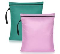 Sac étanche 40 x 50 cm Rose + Vert