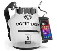 Sac étanche 5L avec poche zippée - Sac imperméable pour kayak et bateau