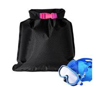 Sac étanche de natation | Étui enroulable réutilisable | Imperméable anti-goutte pour vêtements mouillés | Femmes Hommes Adolescents Lunettes Porte-savon Plage Vacances Voyage Randonnée Croix, rose