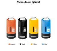 Sac éTanche éTanche 10 L/20 L, Sac Seau De Grande Capacité Avec Bretelles, Sac à Dos LéGer Pour Le Rafting, La Natation, Le Kayak, Le Camping